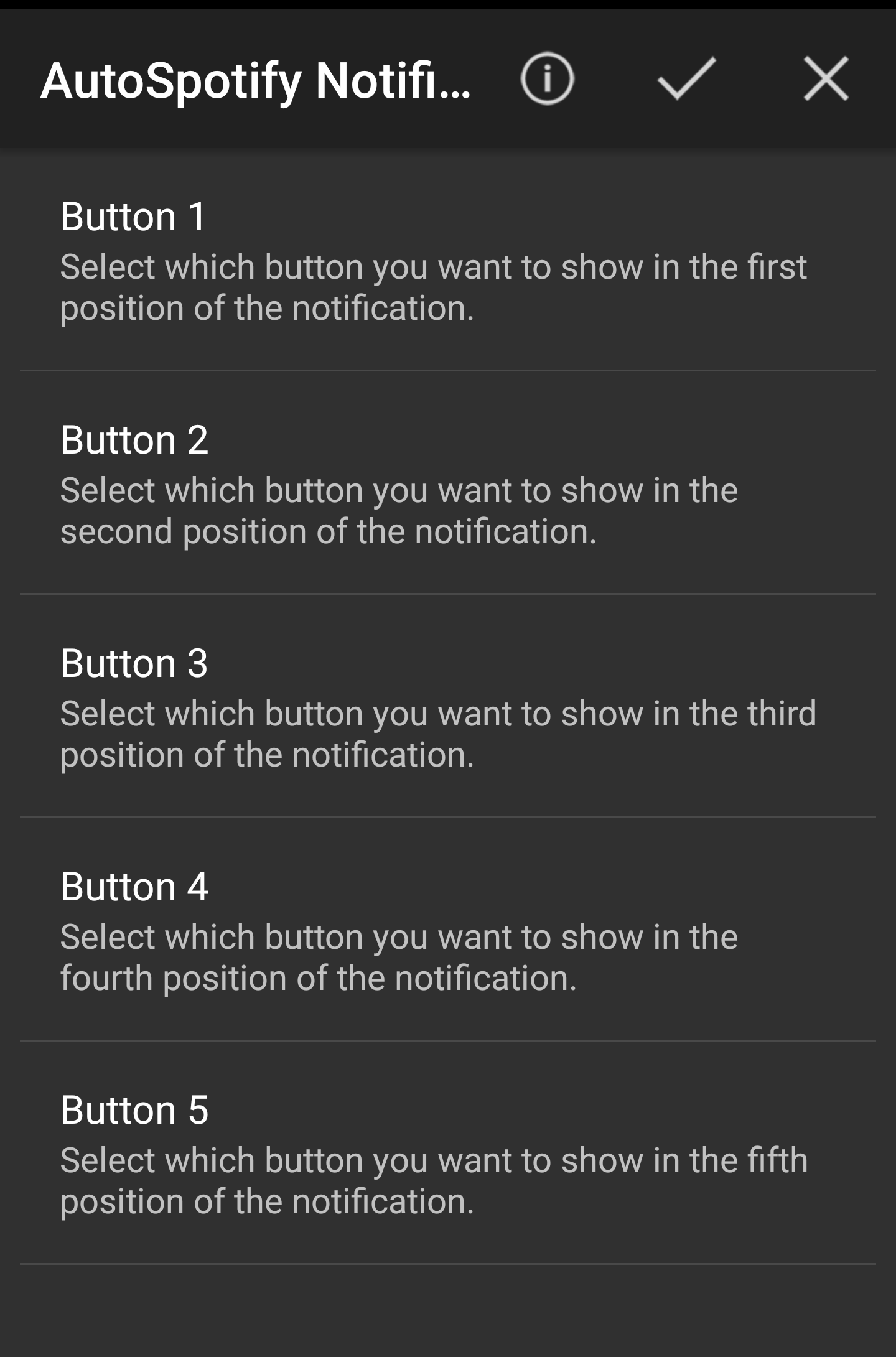 Spotify App Buttons For Task Bar