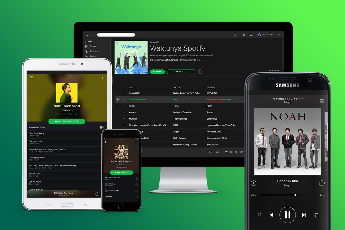 Can you download from spotify to your phone